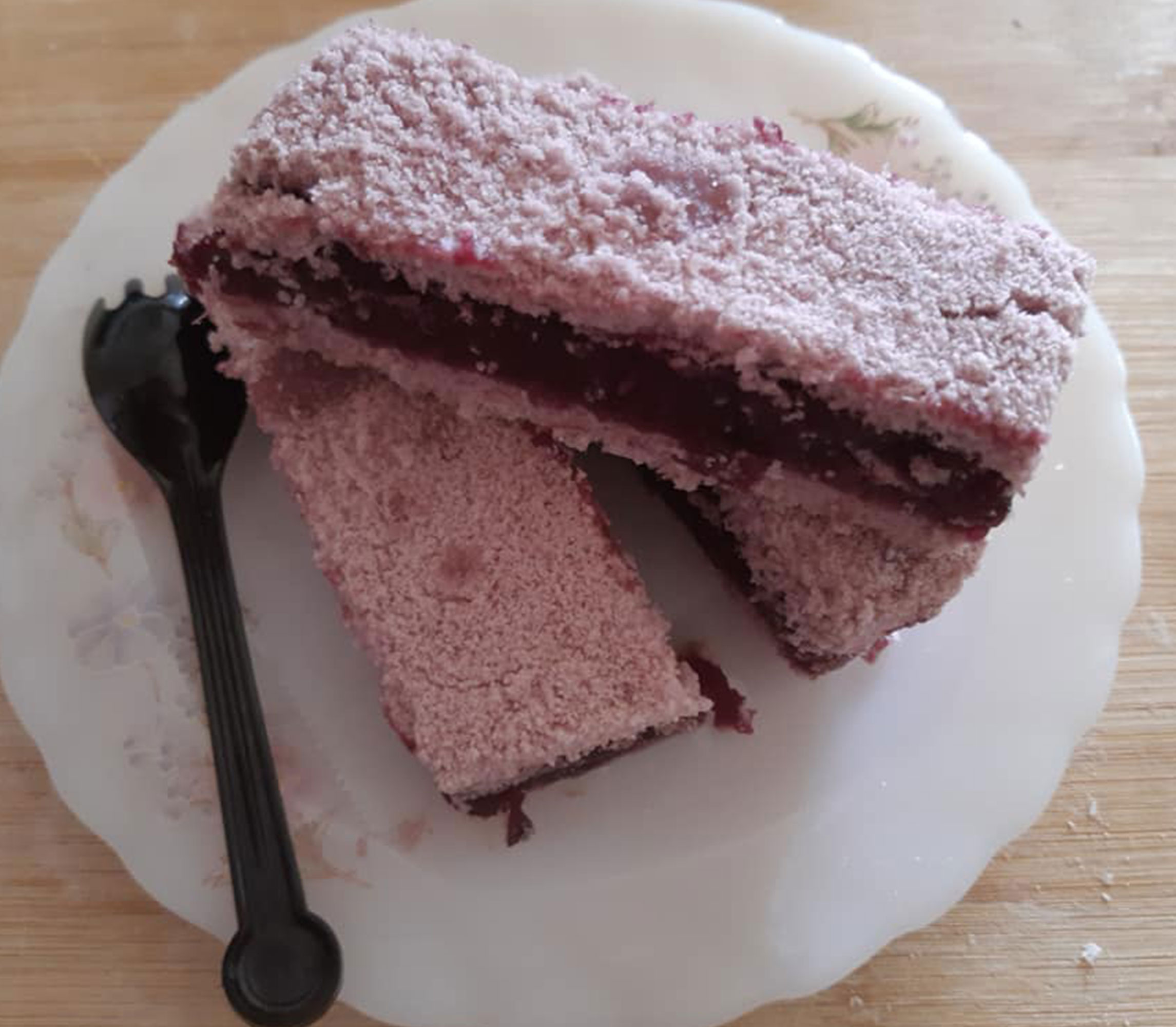 紫藷鬆糕