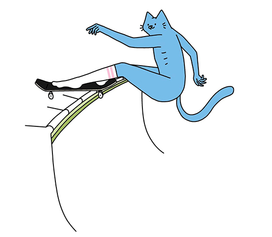 藍貓滑板